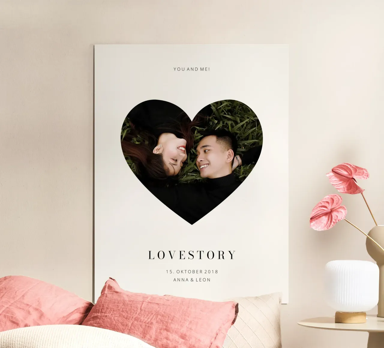 Lovestory poster da we line studio - design