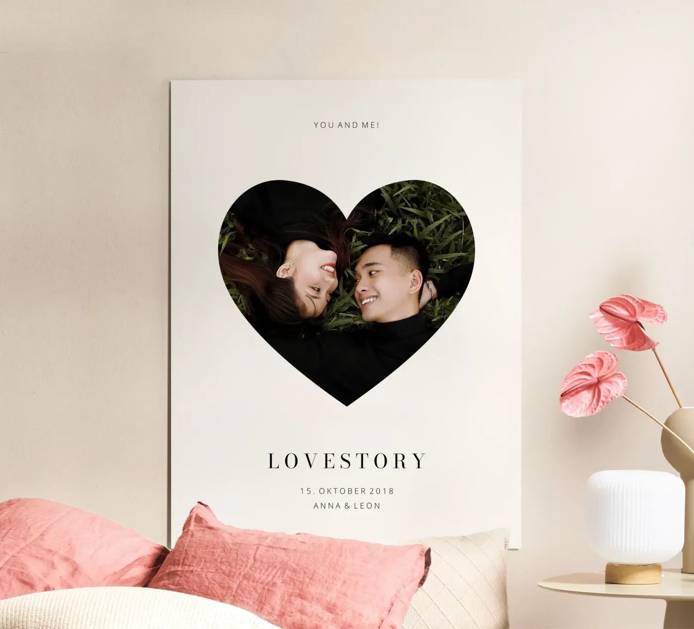 Lovestory Poster von we line studio - design