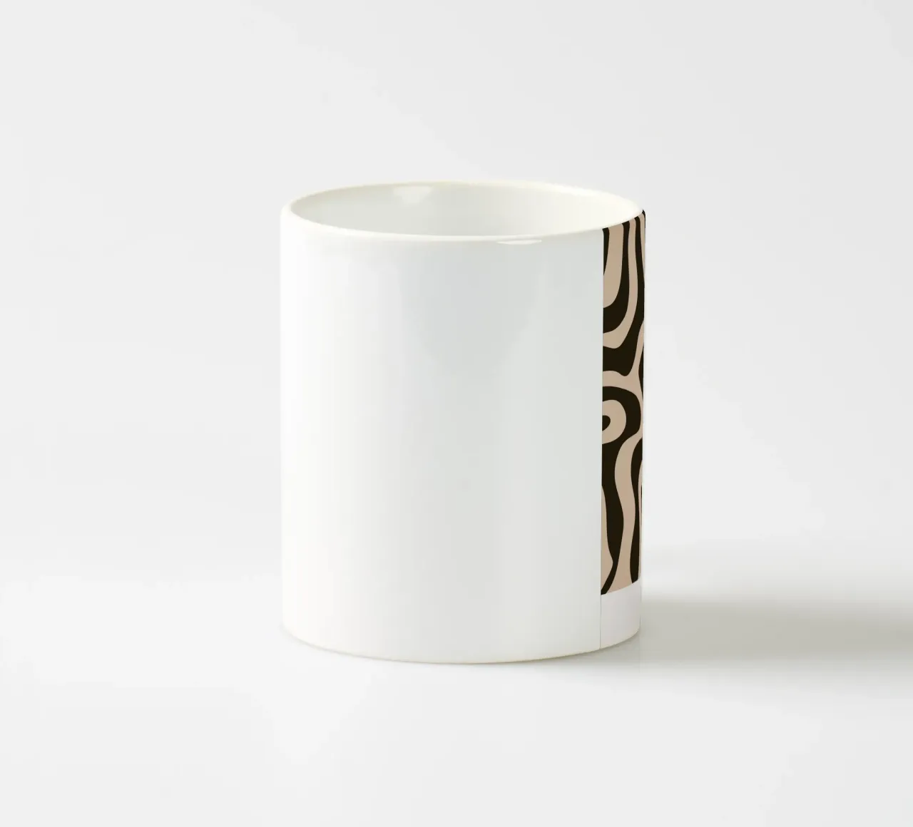 Hypnotic Swirls | Organic Shapes & Abstract Art Print tazza in ceramica da PrintCessStudio