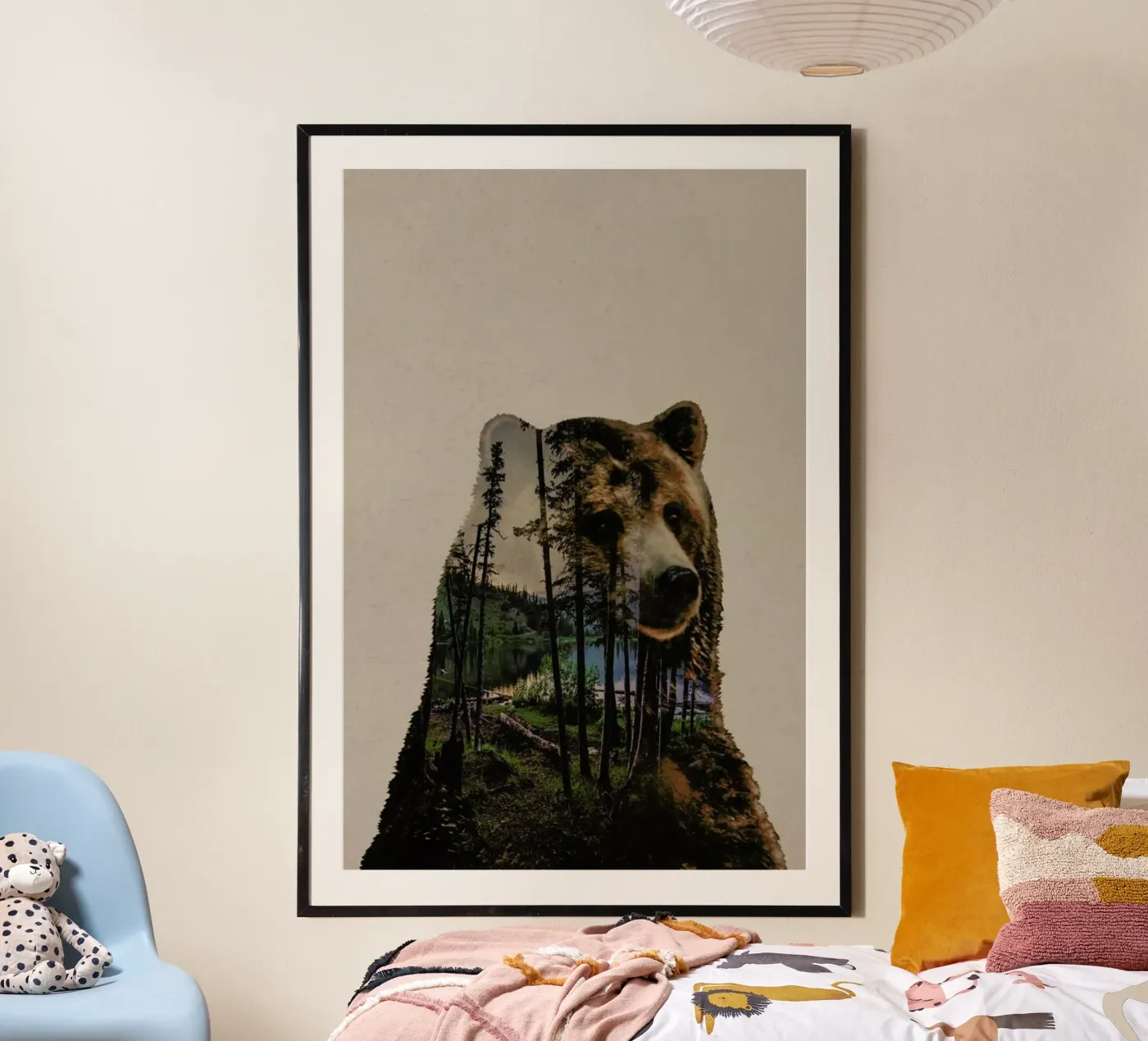 Bear Lake poster van Davies Babies