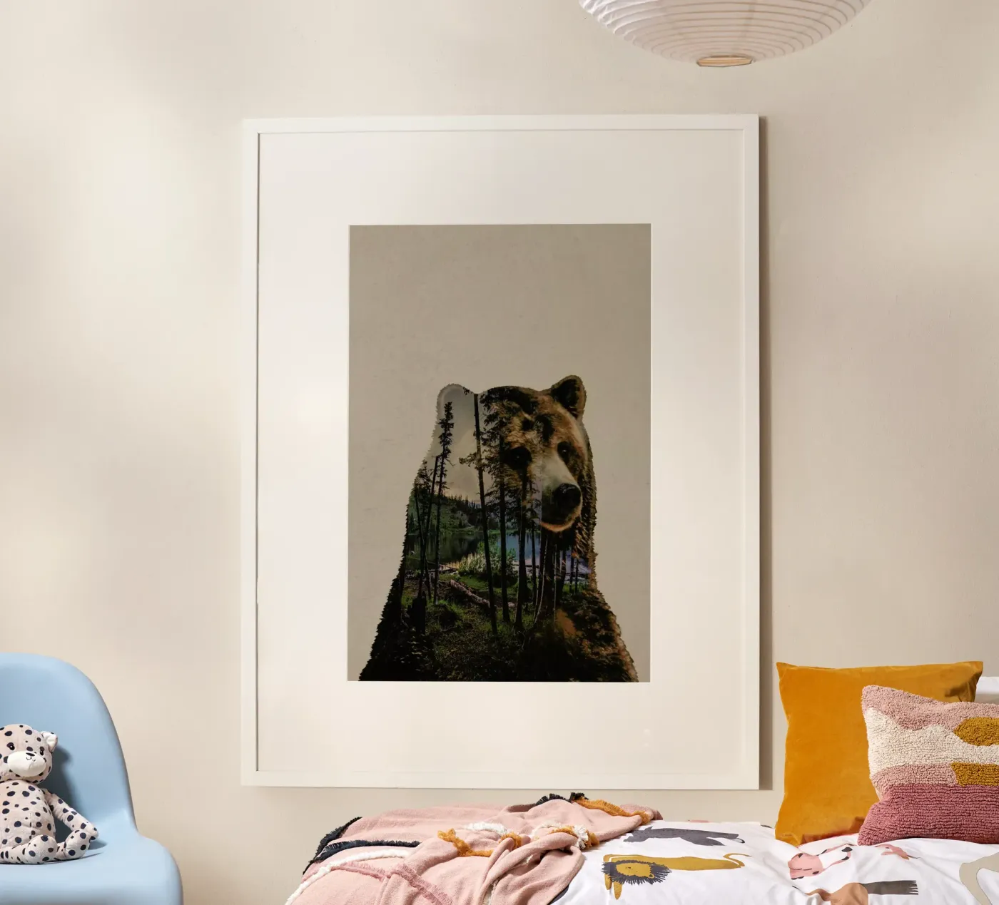 Bear Lake poster van Davies Babies