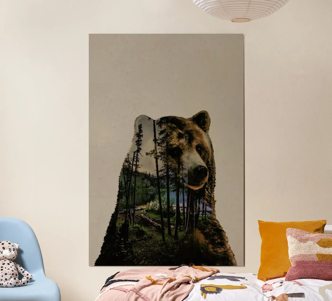 Bear Lake poster van Davies Babies