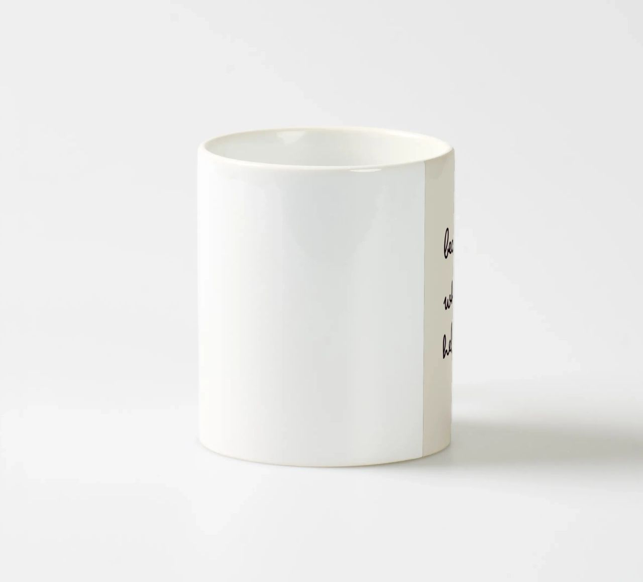 Because Why the Hell Not? | Fun & Playful Handwritten Print tazza in ceramica da PrintCessStudio
