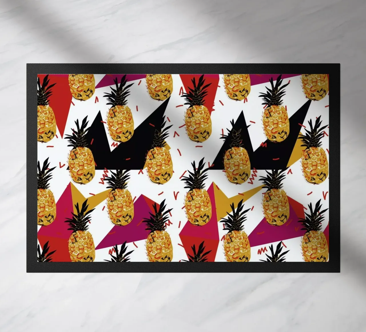 Pineapple Jam doormat by Mariery Young