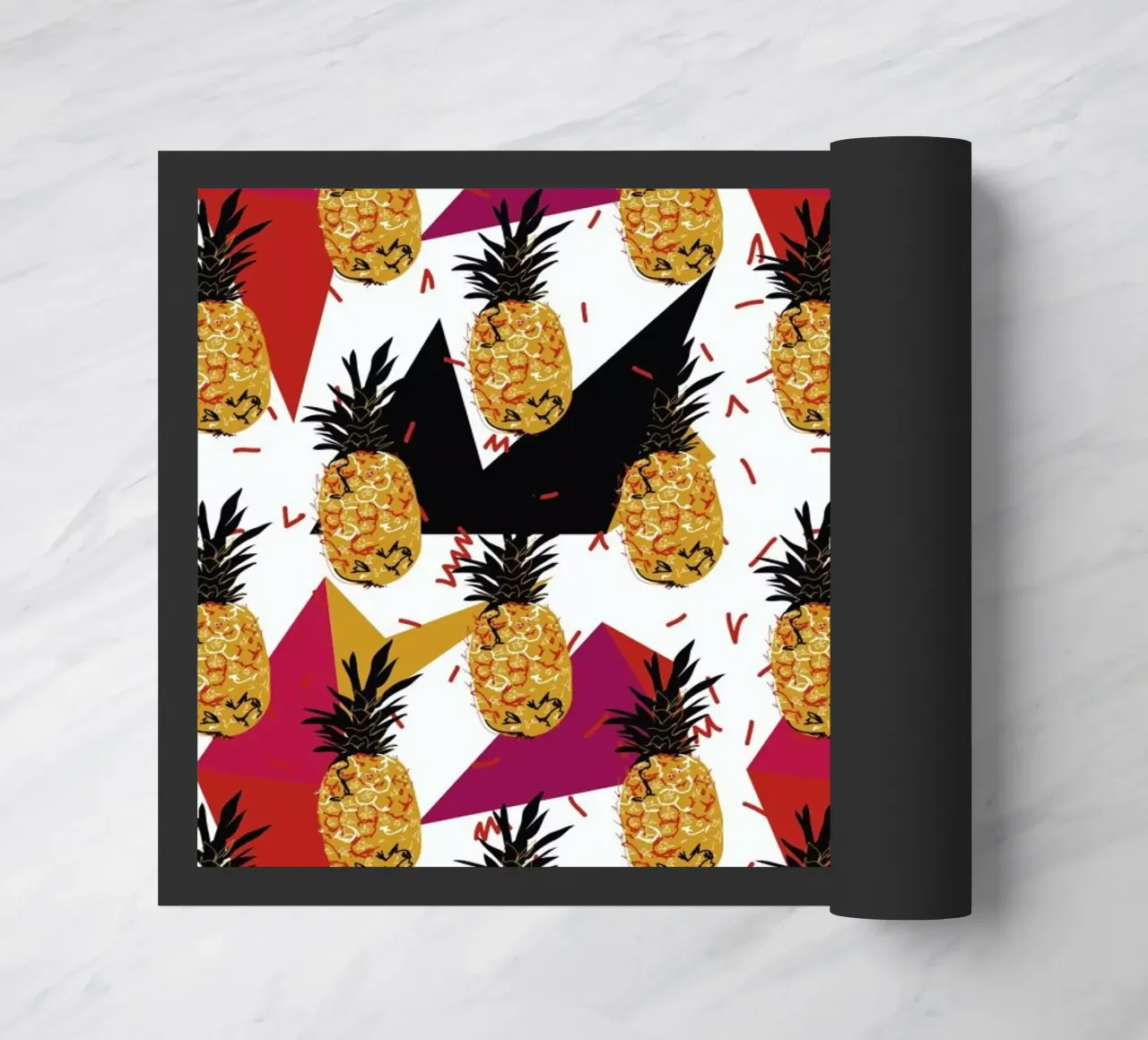 Pineapple Jam doormat by Mariery Young