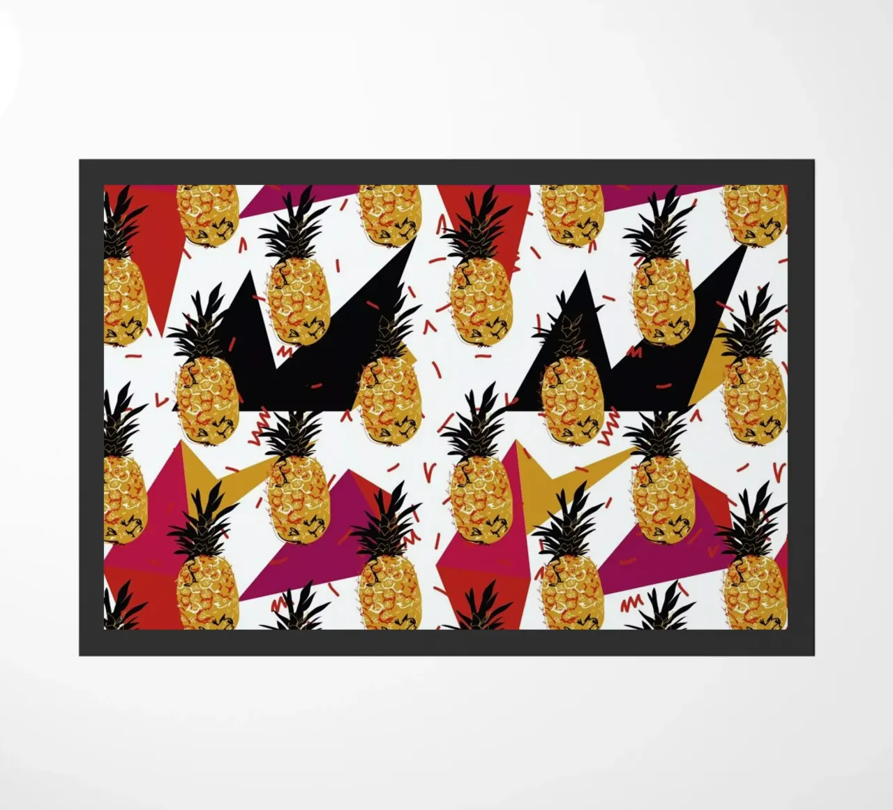 Pineapple Jam doormat by Mariery Young