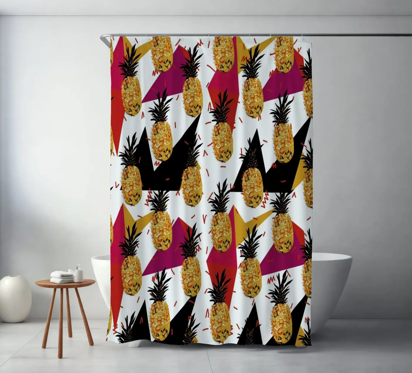 Pineapple Jam Duschvorhang von Mariery Young