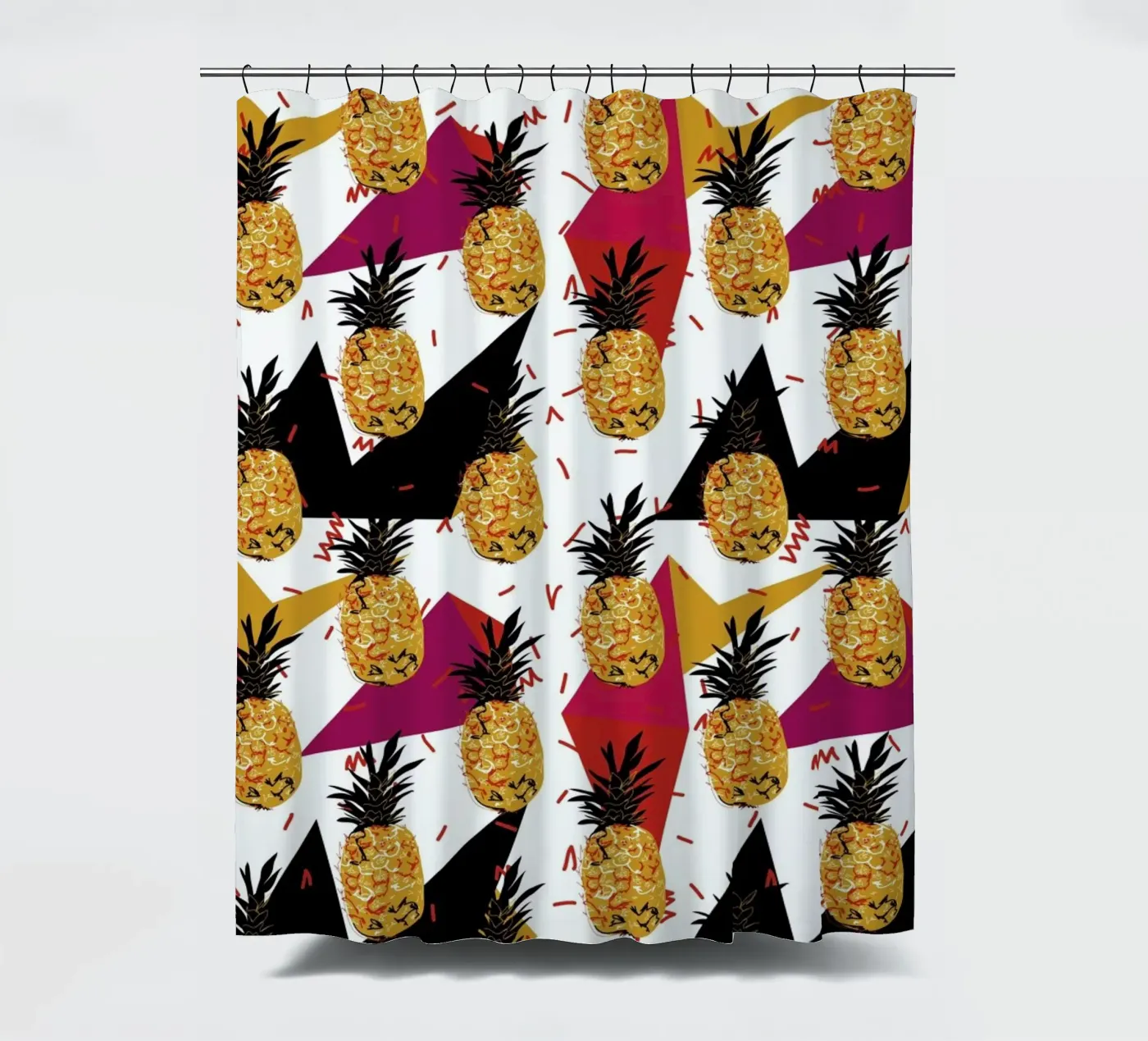 Pineapple Jam Duschvorhang von Mariery Young