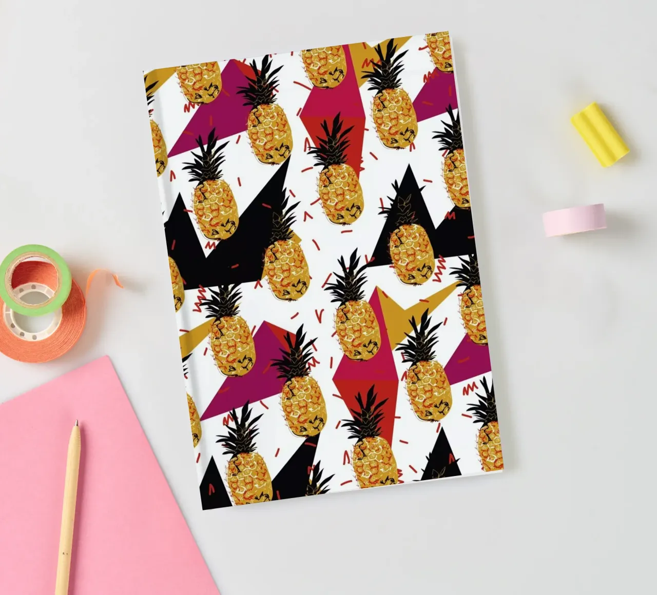 Pineapple Jam notebook by Mariery Young