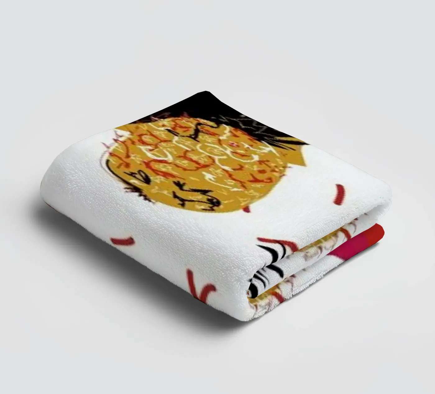 Pineapple Jam badhanddoek van Mariery Young