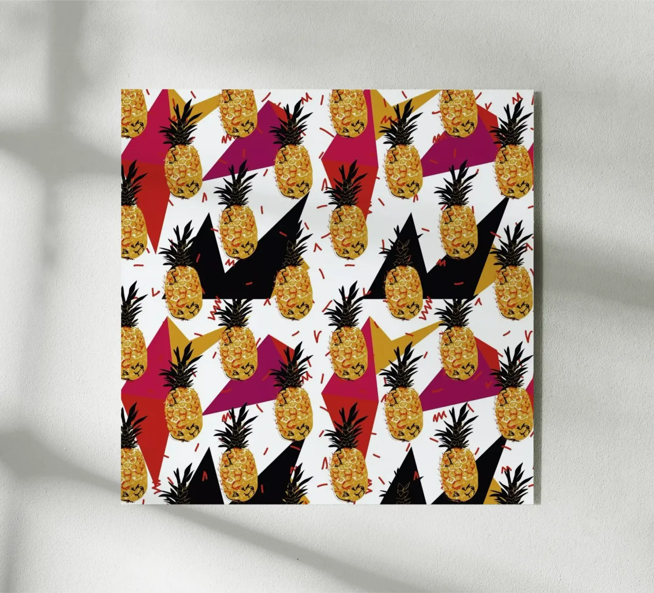 Pineapple Jam acryl van Mariery Young