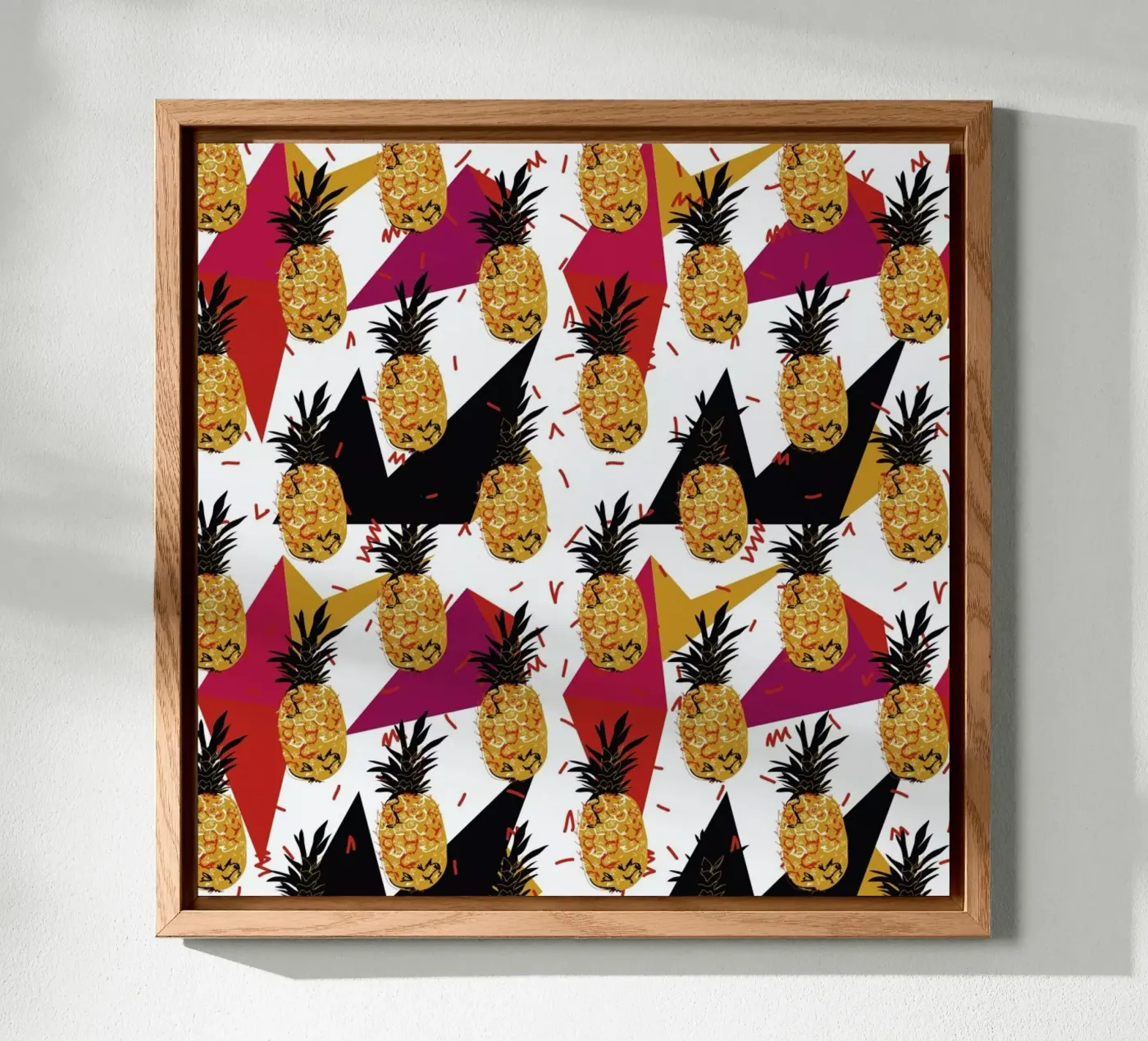 Pineapple Jam alluminio dibond da Mariery Young