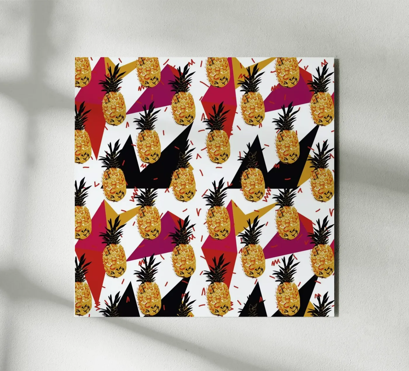 Pineapple Jam alluminio dibond da Mariery Young