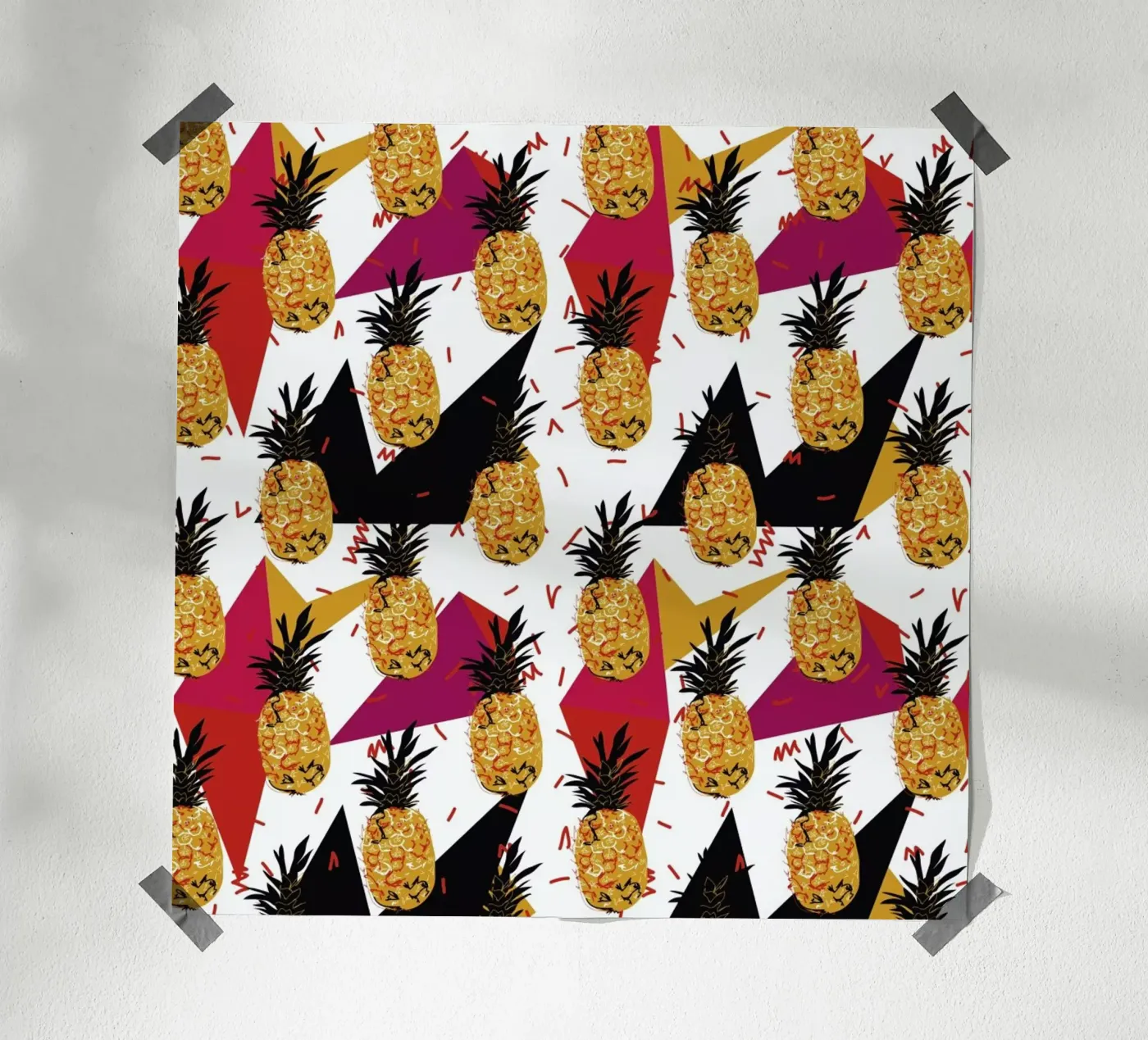 Pineapple Jam poster da Mariery Young