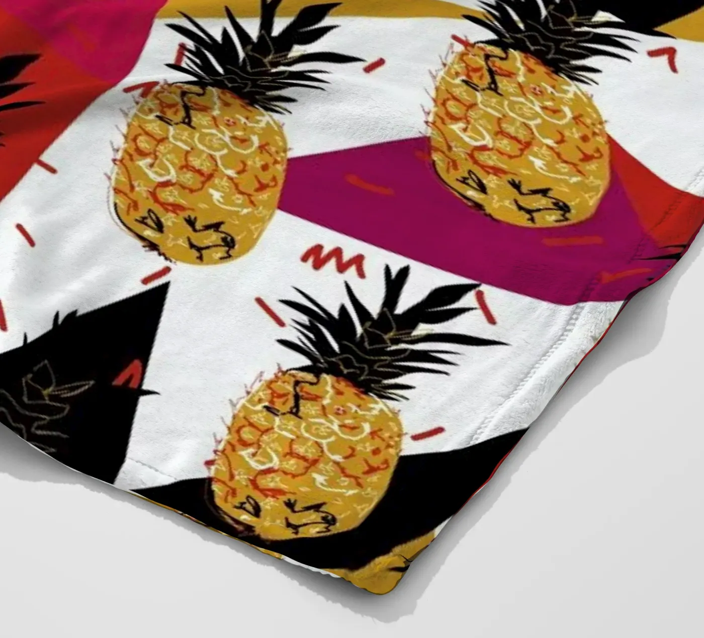 Pineapple Jam fleecedeken van Mariery Young