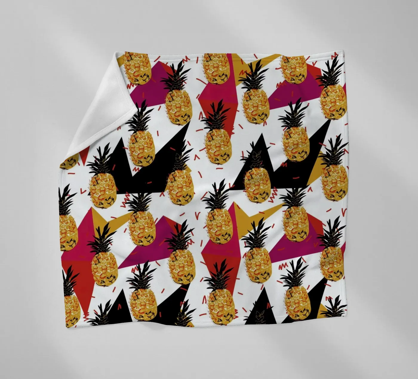 Pineapple Jam fleecedeken van Mariery Young