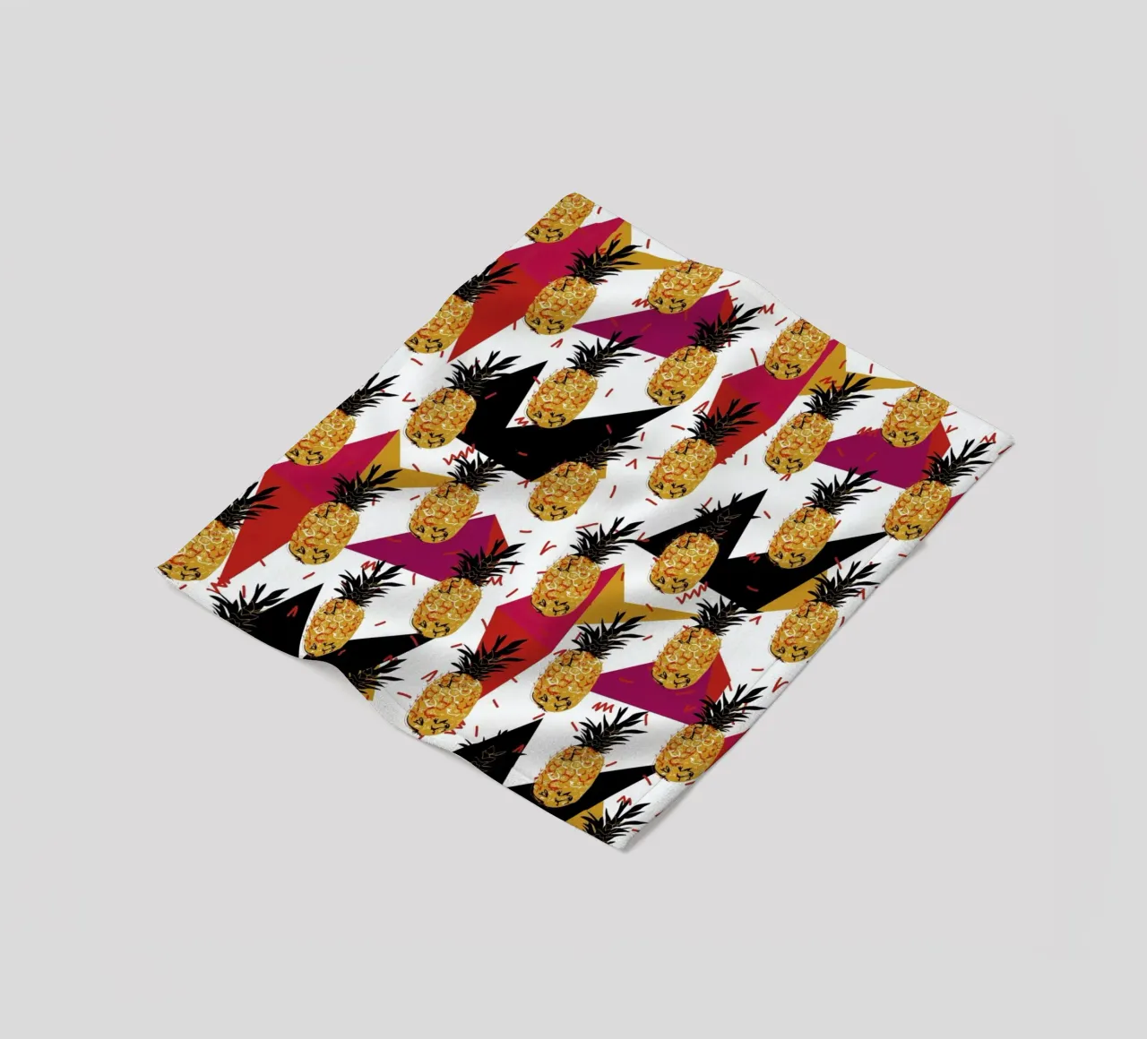 Pineapple Jam Fleecedecke von Mariery Young