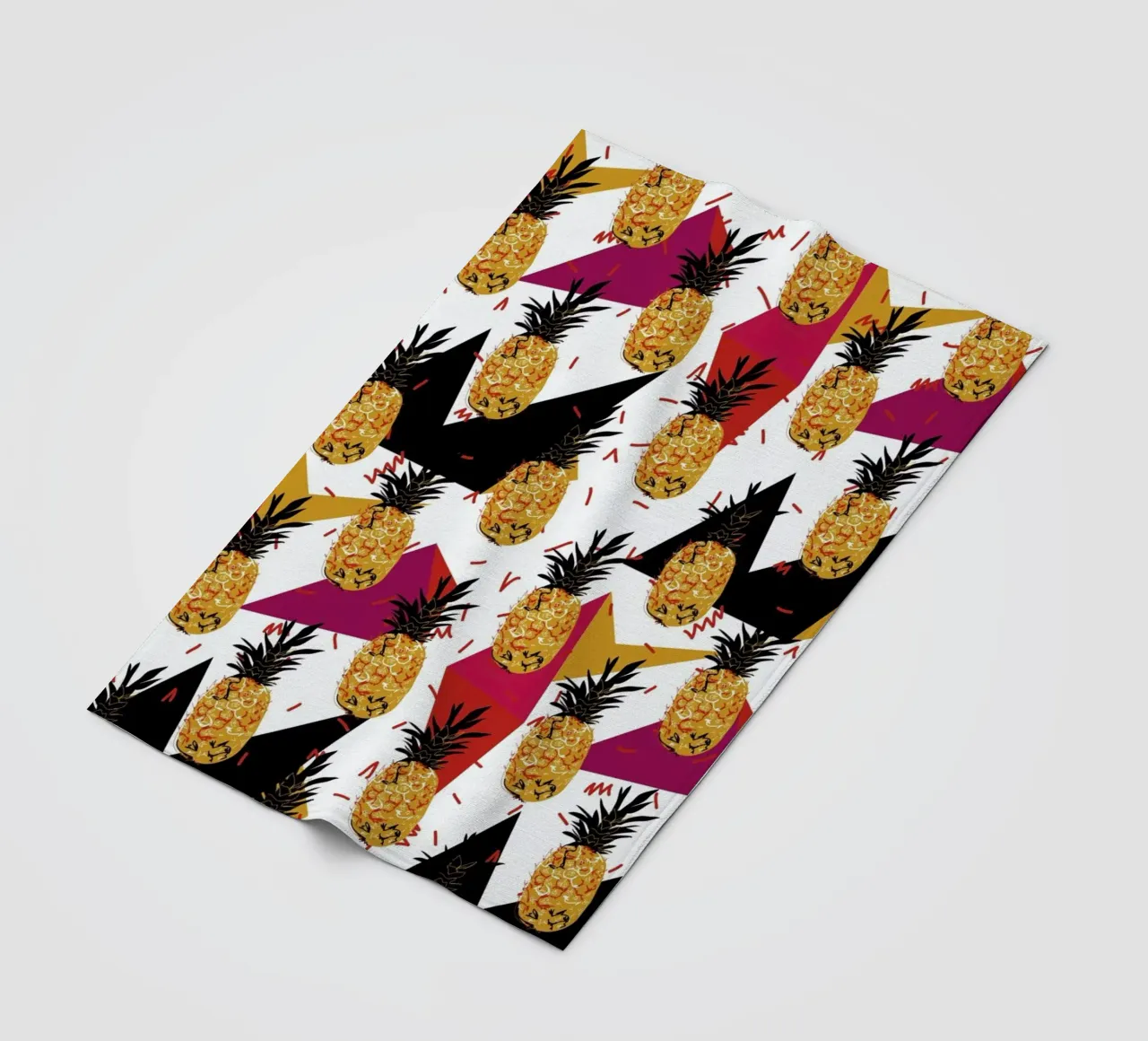 Pineapple Jam Fleecedecke von Mariery Young