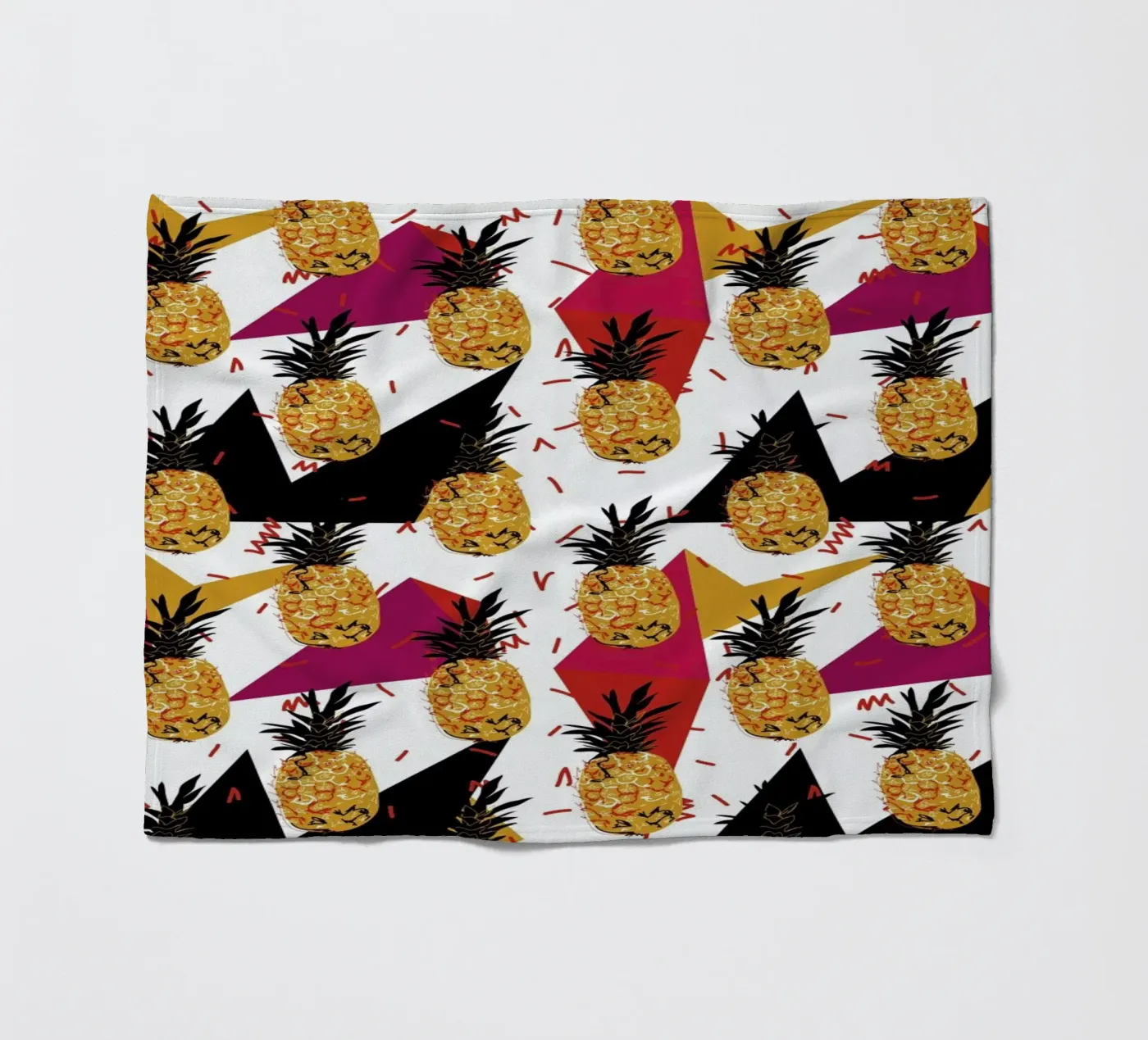 Pineapple Jam fleecedeken van Mariery Young