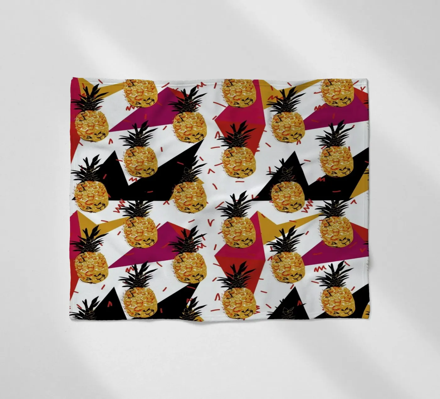 Pineapple Jam fleecedeken van Mariery Young