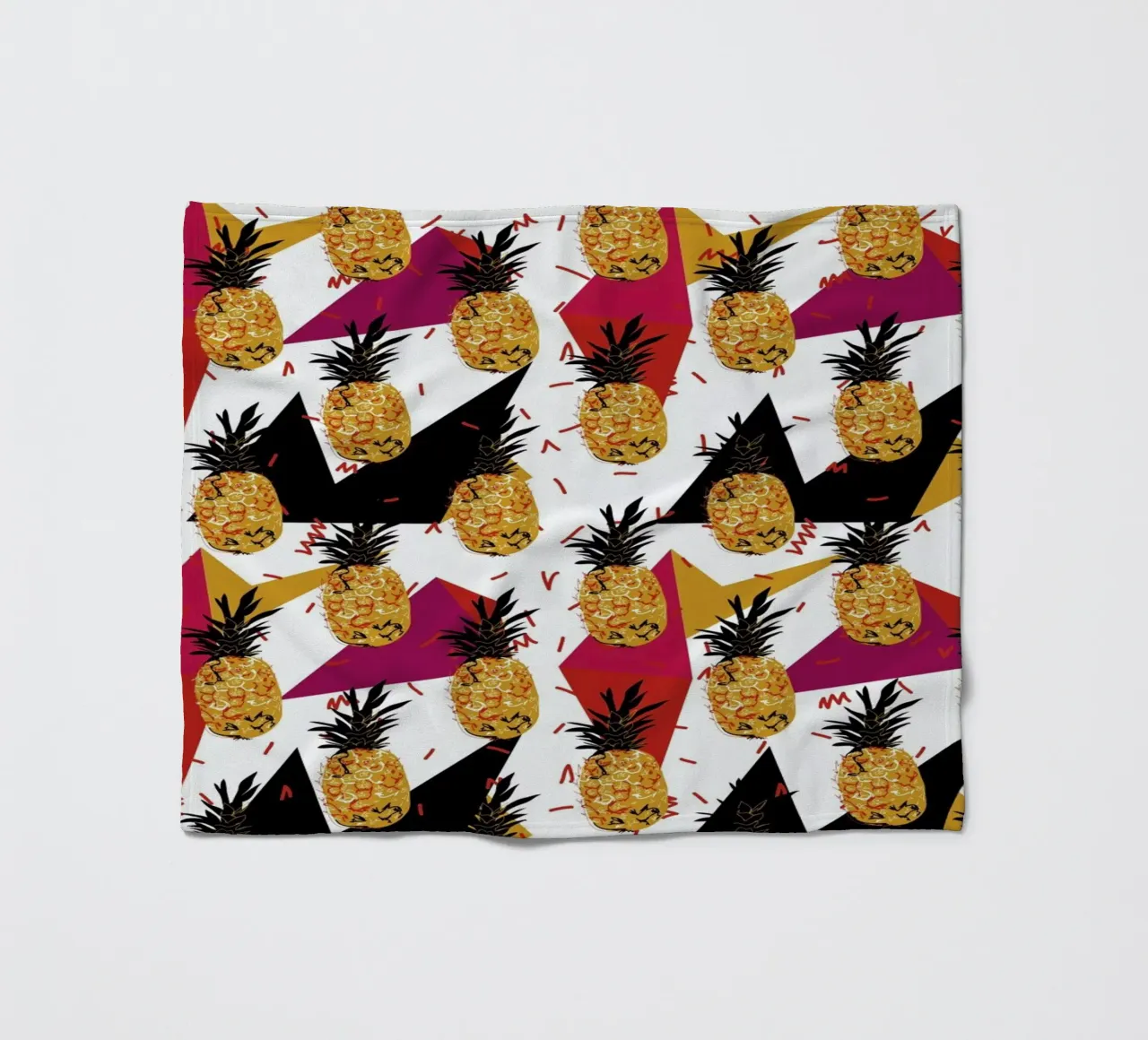 Pineapple Jam Fleecedecke von Mariery Young