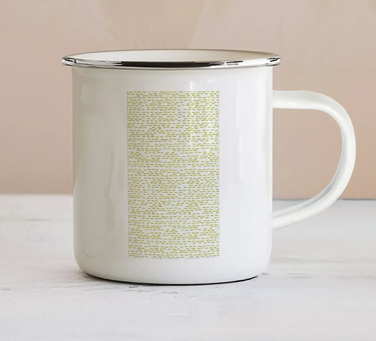 Gold Stripes tazza in smalto da Kind of Style