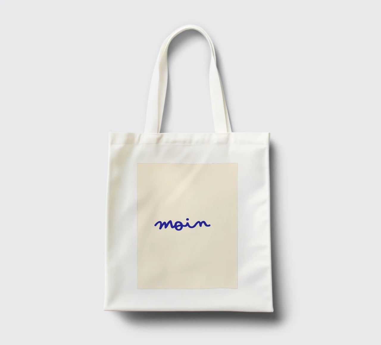 Moin | Handgeschriebener Statement Print borsa in juta da PrintCessStudio
