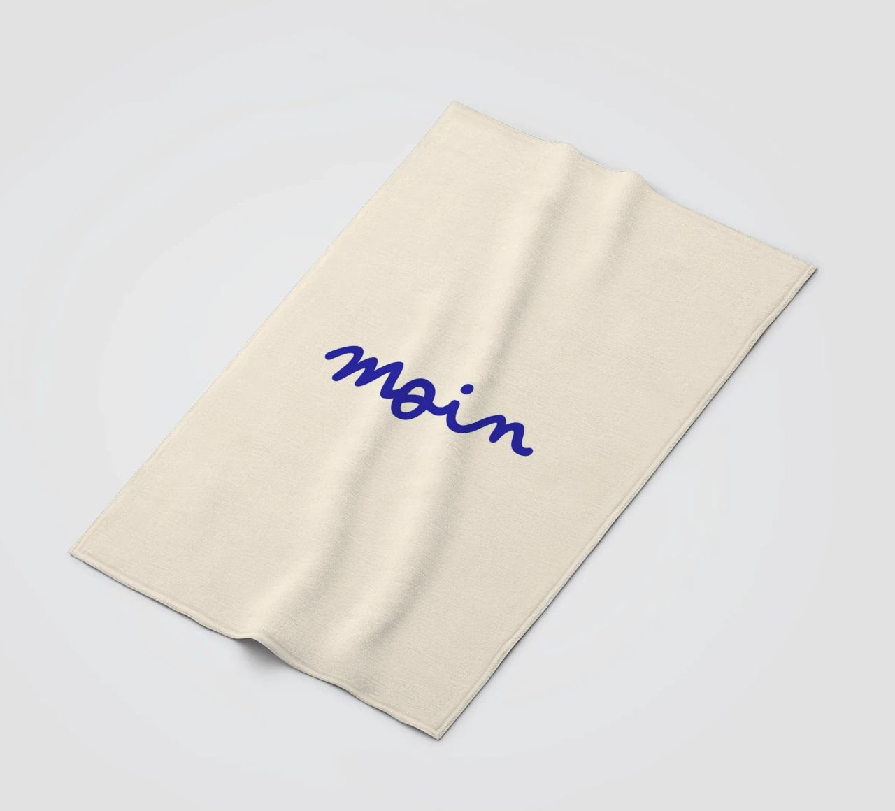 Moin | Handgeschriebener Statement Print coperta in pile da PrintCessStudio