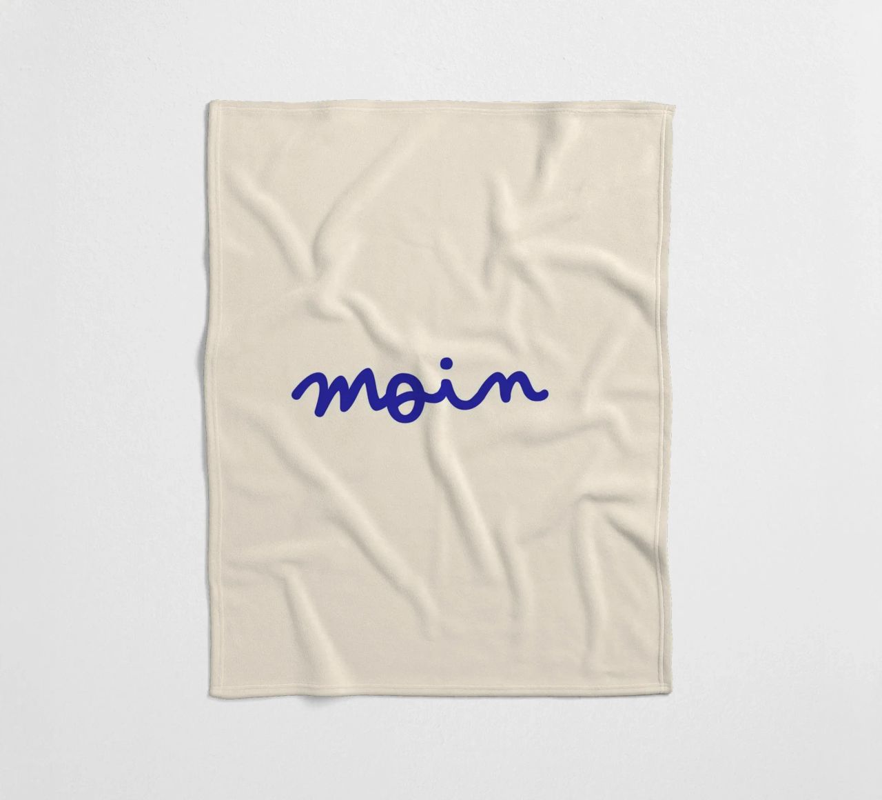 Moin | Handgeschriebener Statement Print coperta in pile da PrintCessStudio