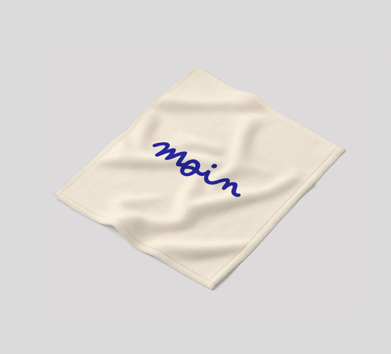Moin | Handgeschriebener Statement Print coperta in pile da PrintCessStudio
