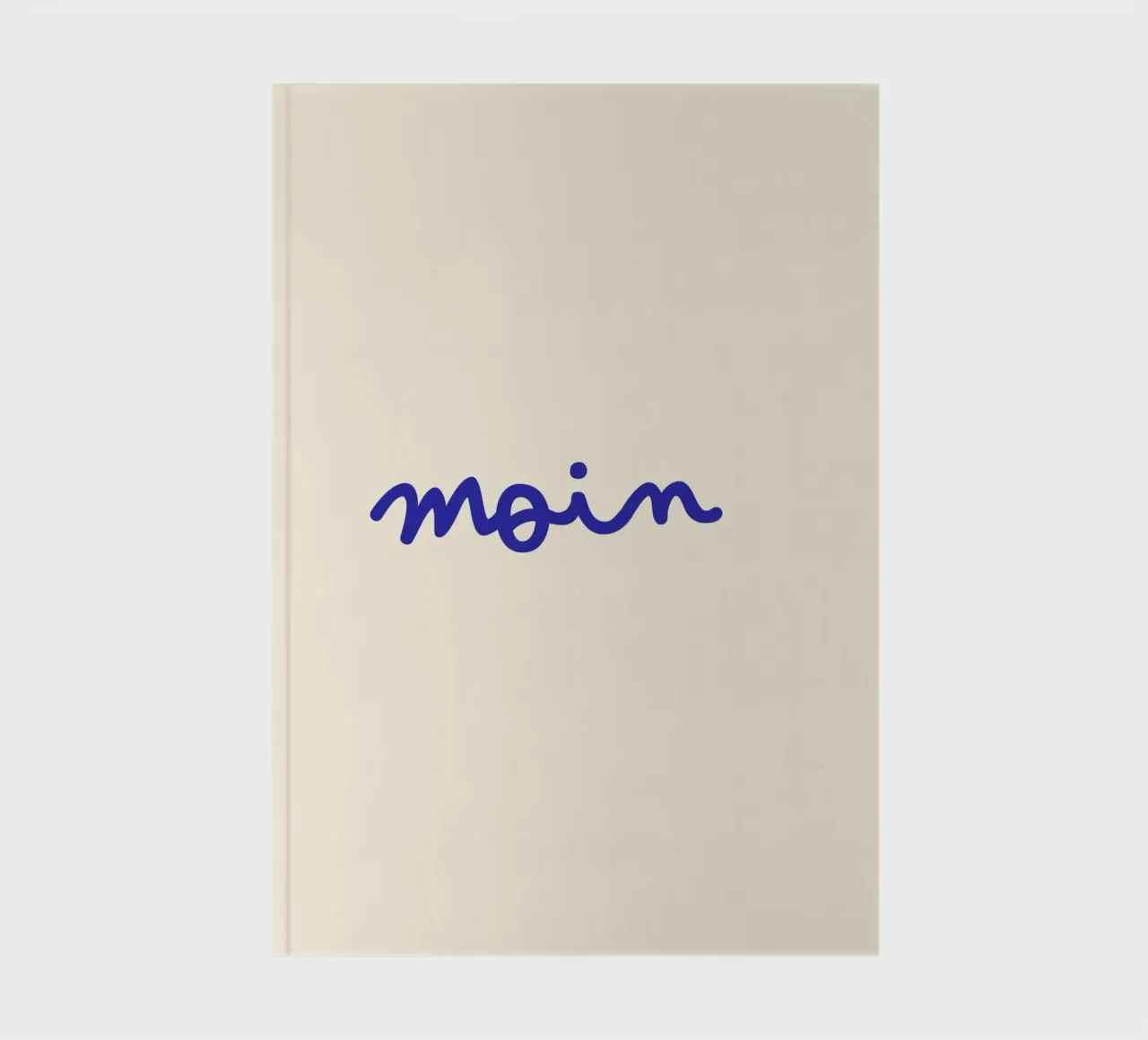 Moin | Handgeschriebener Statement Print carnet de notes de PrintCessStudio