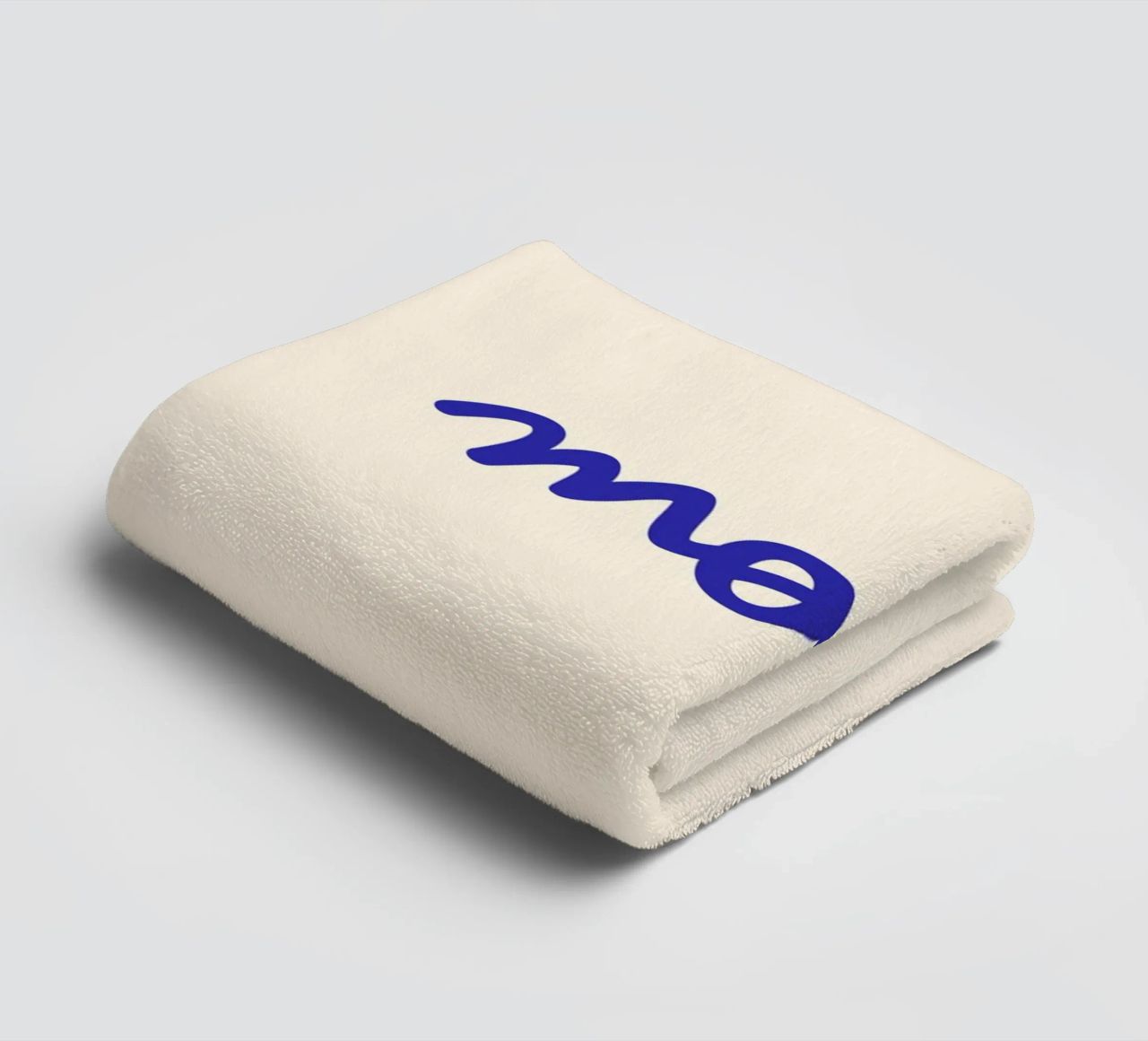 Moin | Handgeschriebener Statement Print asciugamano da bagno da PrintCessStudio