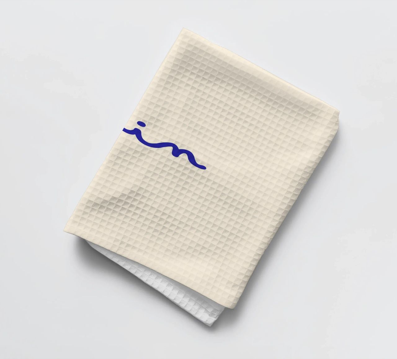 Moin | Handgeschriebener Statement Print torchon de PrintCessStudio