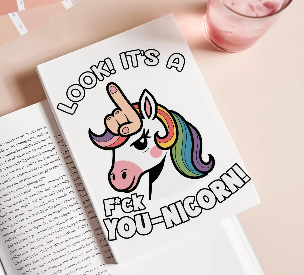 Look! it's a f*ck you-unicorn! diario da edsonramosart