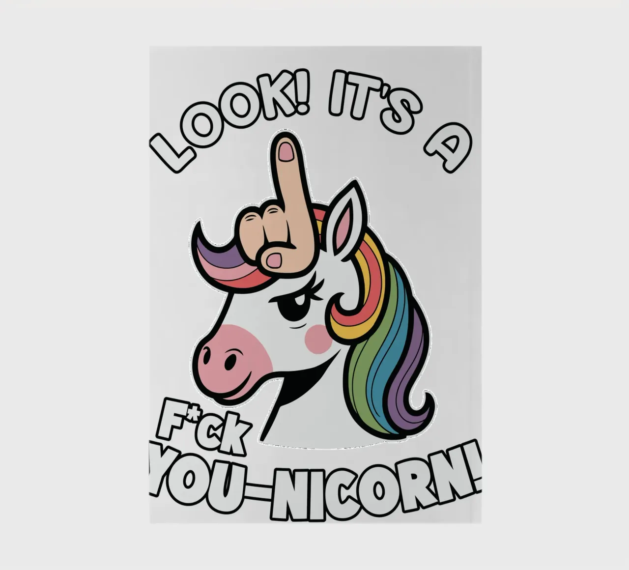 Look! it's a f*ck you-unicorn! diario da edsonramosart