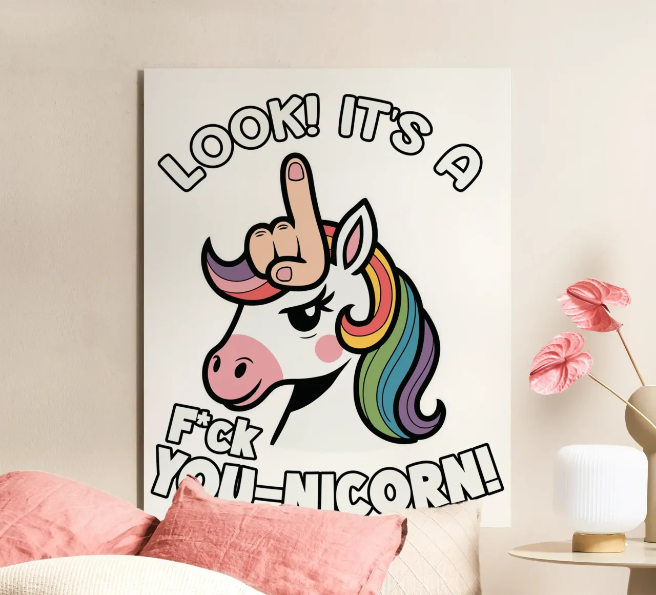 Look! it's a f*ck you-unicorn! pannello forex da edsonramosart