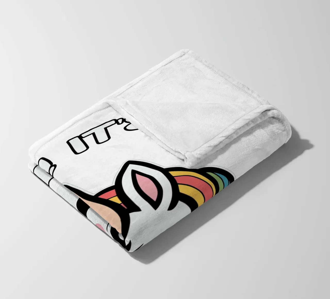 Look! it's a f*ck you-unicorn! coperta in pile da edsonramosart