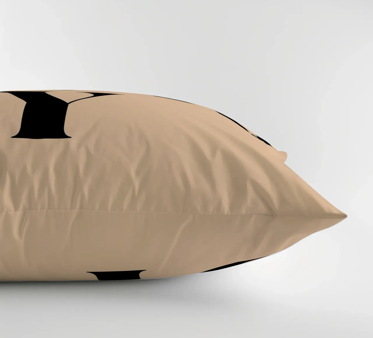 Howdy | Casual & Friendly Statement Print decorative cushion by PrintCessStudio