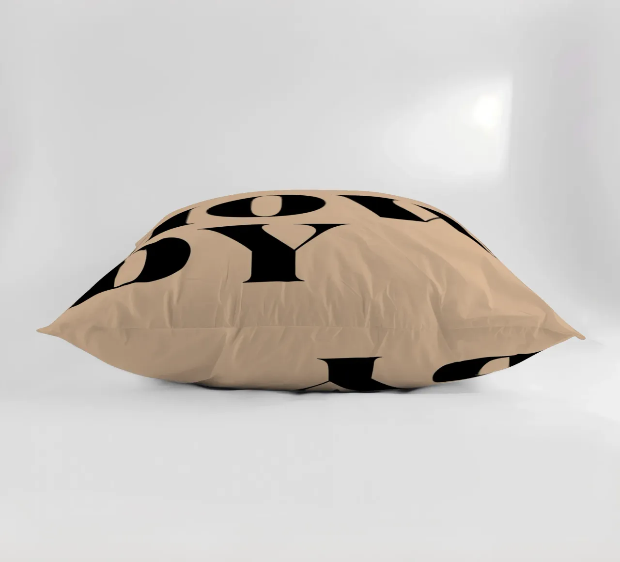 Howdy | Casual & Friendly Statement Print decorative cushion by PrintCessStudio