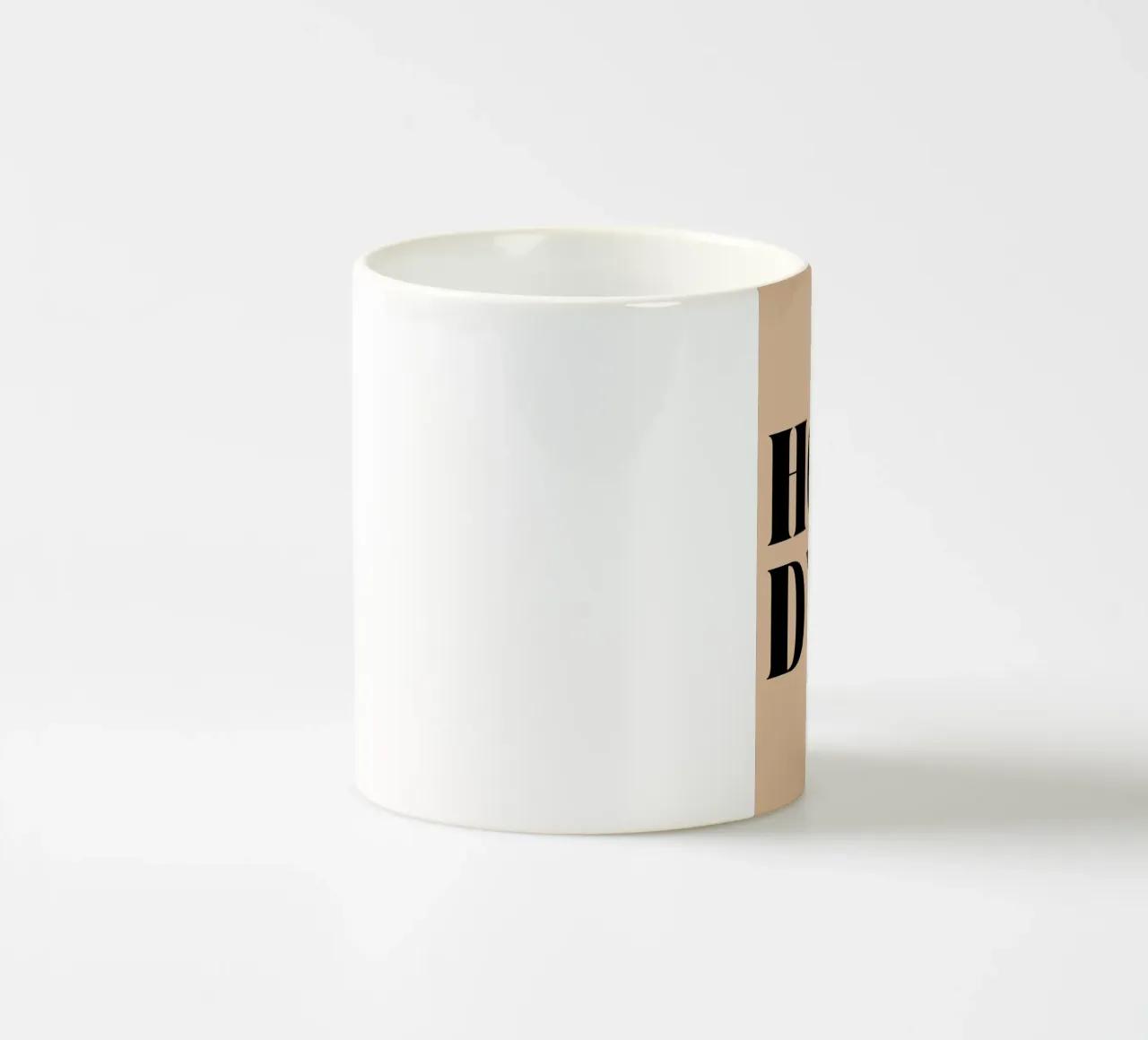 Howdy | Casual & Friendly Statement Print taza de cerámica de PrintCessStudio