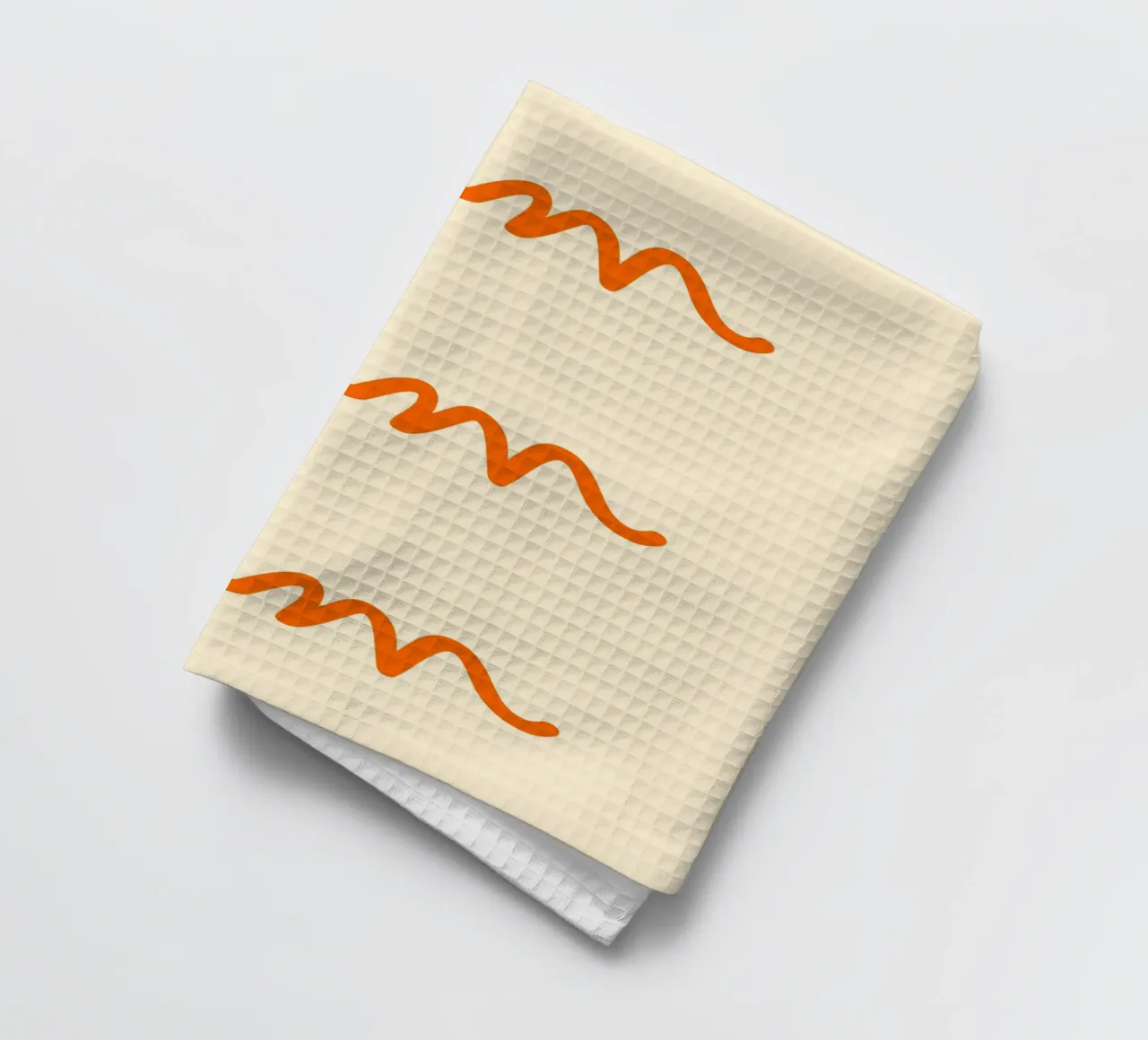 Nom, Nom, Nom | Cute & Playful Print for Foodies canovaccio da cucina da PrintCessStudio