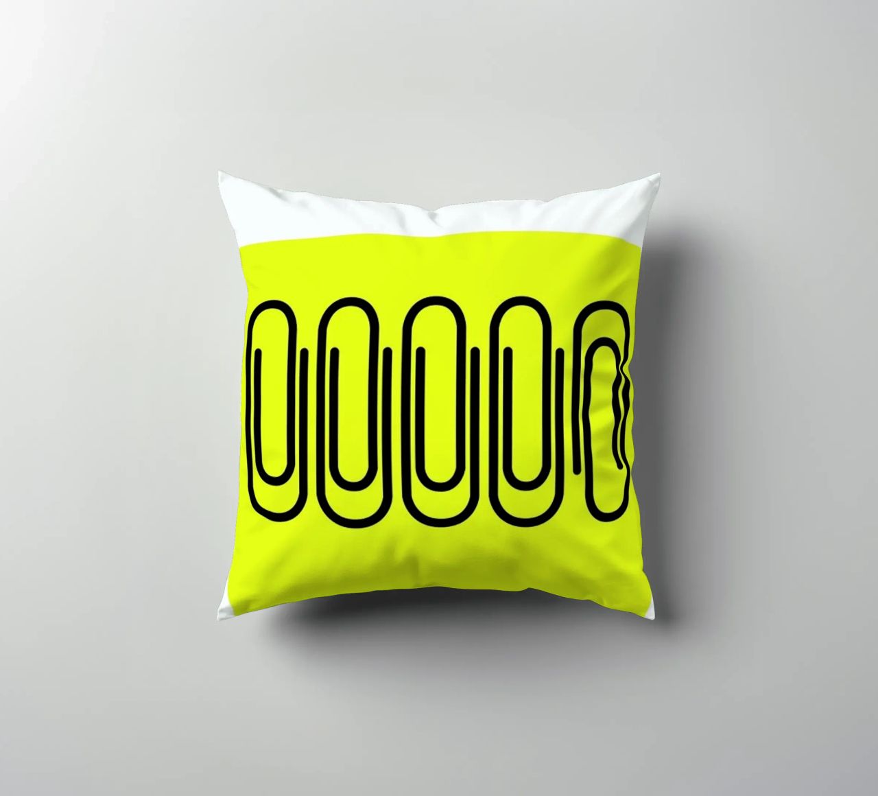 German Chaos decorative cushion by Kubistika