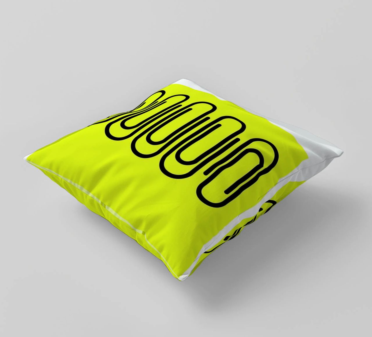 German Chaos decorative cushion by Kubistika