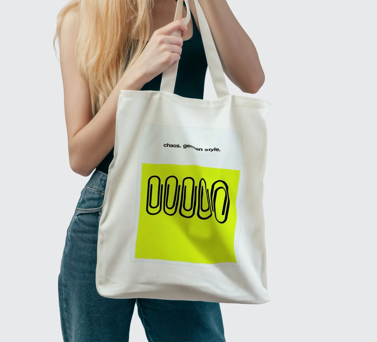 German Chaos tote bag by Kubistika