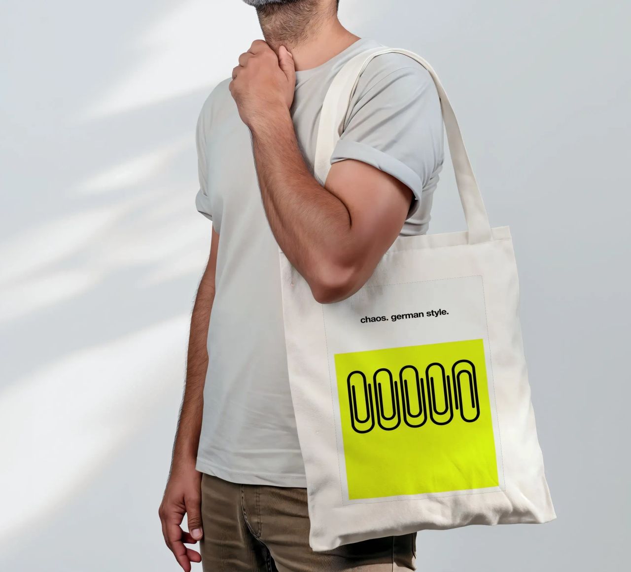 German Chaos tote bag by Kubistika