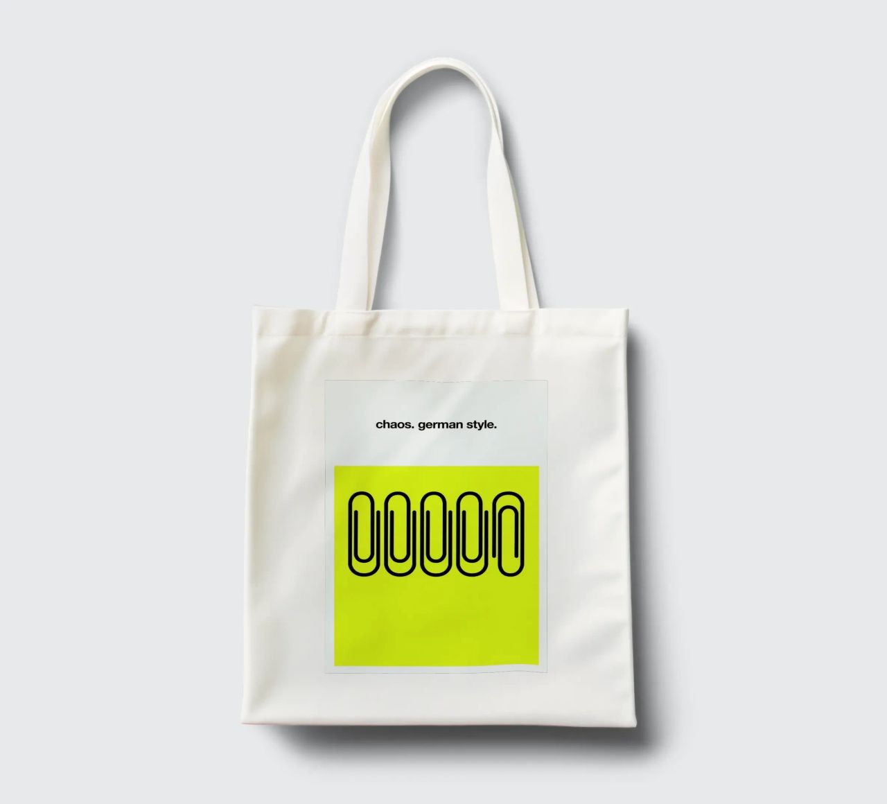 German Chaos tote bag by Kubistika