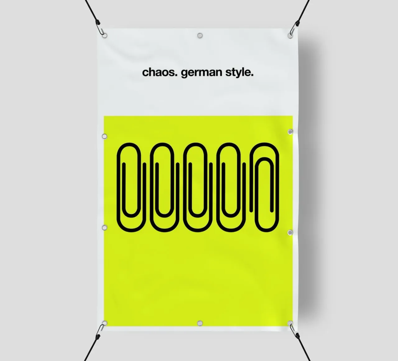 German Chaos PVC Plane von Kubistika