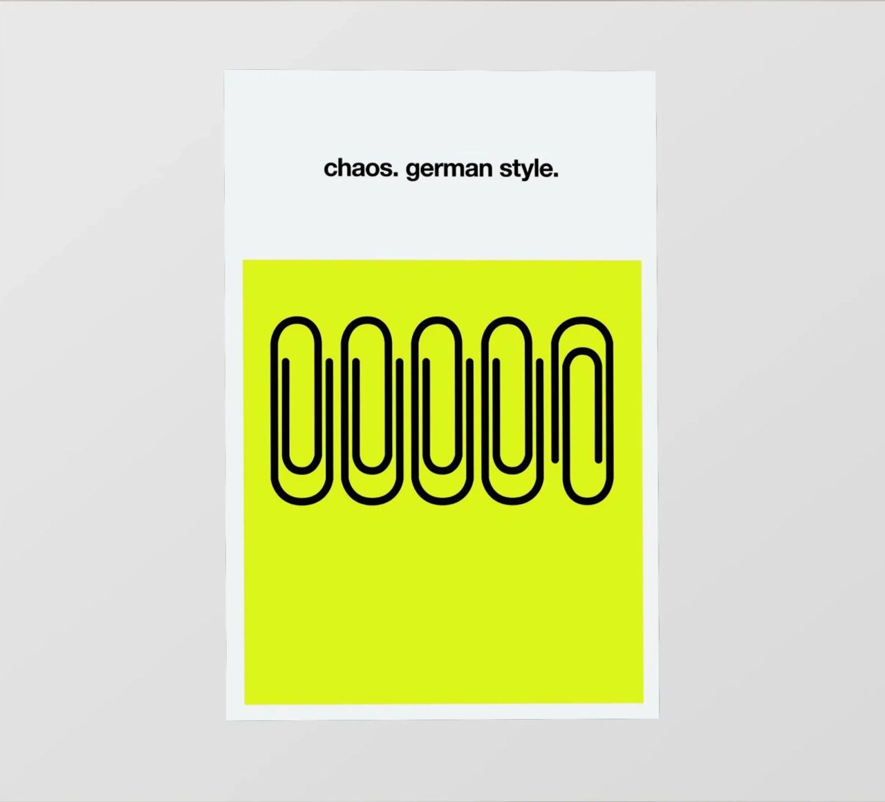 German Chaos telo in pvc da Kubistika