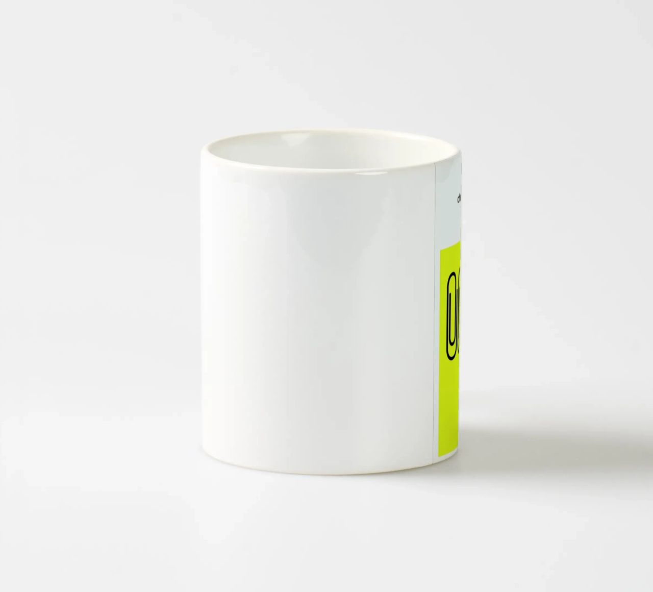 German Chaos ceramic mug by Kubistika