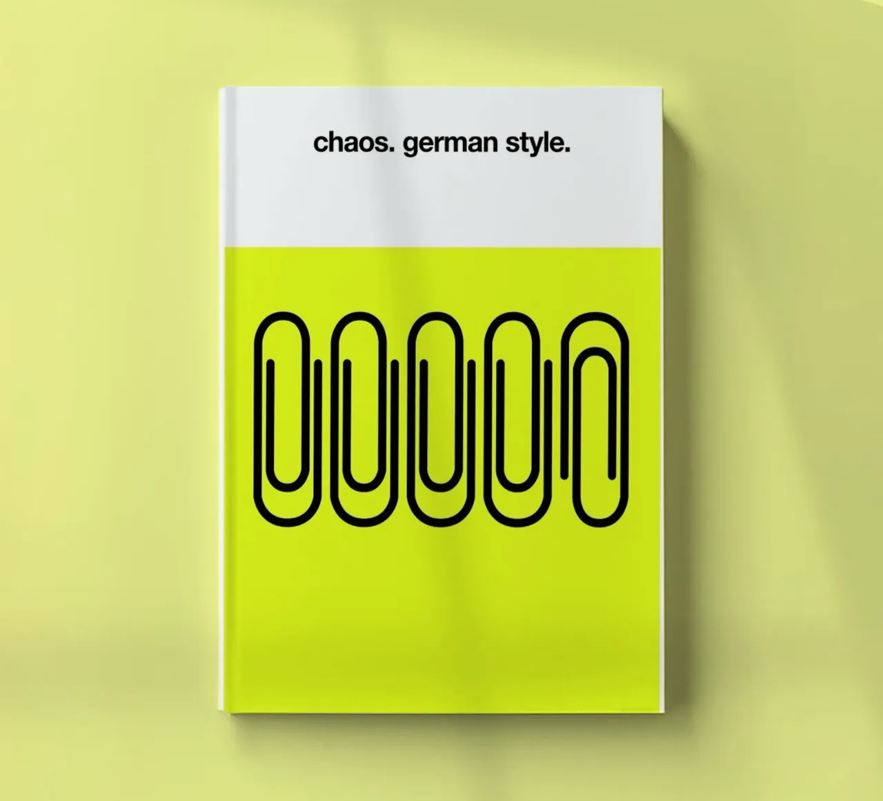 German Chaos Notizbuch von Kubistika